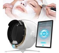 LJCSSD Analizador de Piel con escáner Facial 3D, detección de Arrugas, pigmentación y acné, portátil, con Pantalla HD de 13,3/21,5 Pulgadas y 36 Millones de píxeles. 13.3inches
