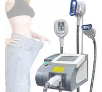 LJCSSD Instrumento Profesional de criolipólisis para lipólisis de Grasa, máquina de criolipólisis para congelación de Grasa con 3 Asas, máquina de congelación Corporal para Adelgazar Brazos