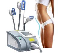 LJCSSD Máquina de congelación para Adelgazar, máquina de criolipólisis para Adelgazar el Cuerpo, Instrumento de lipólisis de Grasa con 3 Asas, Instrumento para congelar y Eliminar la Grasa