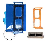 LJCSSD Máquina de extrusión de Ladrillos, máquina móvil para fabricar Ladrillos de Cemento, frecuencia de vibración de 212 Veces por Minuto, conformado rápido en 45 Segundos 390 * 190 * 190mm