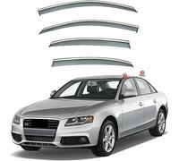 LJCXZS Coche Deflectores Viento para Audi A4 B8 2009-2016,Acrílico Deflector Lluvia Coche Deflectores Derivabrisas Deflector Aire Humo Duraderos y Robustos Accesorios Coche