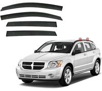 LJCXZS Coche Deflectores Viento para Dodge Caliber 2007-2012,Acrílico Deflector Lluvia Coche Deflectores Derivabrisas Deflector Aire Humo Duraderos y Robustos Accesorios Coche