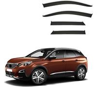 LJCXZS Coche Deflectores Viento para Peugeot 3008 Short 2017-2024,Acrílico Deflector Lluvia Coche Deflectores Derivabrisas Deflector Aire Humo Duraderos y Robustos Accesorios Coche