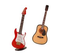 LJERFSW Adornos De Instrumentos De Cuerda Estatuas De Instrumentos Musicales Profesionales Guitarras Clásicas Y Folclóricas Pipas Erhu Modelos De Carro(3/4)