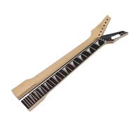 LJERFSW Repuesto De Mástil De Guitarra Mástil De Guitarra Eléctrica De Doble Balancín 24 Trastes Diapasón De Palisandro Accesorios DIY