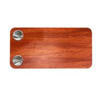 LJFDXD Tablero de Madera para Mesa de RV, Encimera de Repuesto Extraíble para RV, Escritorio Rectangular con 2 Portavasos, Panel de Mesa para Caravana, 80 x 40cm(Red)