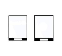 LJFEA Protector de pantalla para Insta360 X3 cámara para cristal templado [2 unidades], antiarañazos, antiburbujas, dureza 9H, protector de pantalla HD