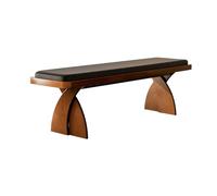 LJHFG63KUYT Banco al Final de la Cama Banco Largo de Madera a los pies la Cama en el Dormitorio, vestidor o Banco Cuero for Cambiar Zapatos Uso doméstico Bancos de Almacenamiento(Pequeño)