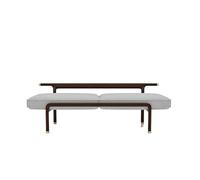 LJHFG63KUYT Banco al Final de la Cama Nuevo Taburete de Cama Estilo Chino, Noche Madera Maciza, Banco for Zapatos, Largo, sofá Bancos de Almacenamiento(Medio)