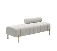 LJHFG63KUYT Banco al Final de la Cama Taburete de Tela for sofá, Sala Estar, Dormitorio, vestidor, Extremo Cama Bancos de Almacenamiento(Grande)