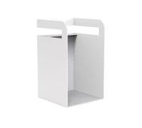 LJHFG63KUYT Librería Caja organizadora de aleación Aluminio Minimalista, estantería montada en la Pared Moderna Debajo del Escritorio Estantes organizadores(Blanco)