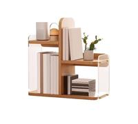 LJHFG63KUYT Librería Estantería Minimalista de Madera escalonada for Almacenamiento en el hogar con Separador acrílico Moderna