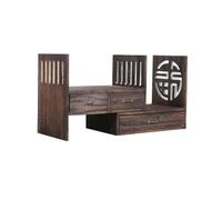 LJHFG63KUYT Librería Organizador de Escritorio estantería Ajustable pequeña encimera Soporte exhibición Madera Estilo Libre Moderna