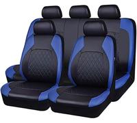 LJHGYUOAYT para KIA Rondo 2009-2025,Fundas De Asiento De Coche Protector De Asiento De Cuero Transpirable Universal Juego Completo De Accesorios Interiores,C/Blue