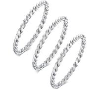 ljhjdkxf Anillo tensor de cobre sólido trenzado de cobre para hombres y mujeres, regalo de bienestar espiritual para aniversario/cumpleaños, unisex, para uso diario, 8, Cobre, No es una piedra