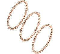 ljhjdkxf Anillo tensor de cobre sólido trenzado de cobre para hombres y mujeres, regalo de bienestar espiritual para aniversario/cumpleaños, unisex, para uso diario, 8, Cobre, No es una piedra