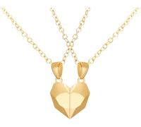 LJHJYDW Accessories Necklace For Women and Men, 2PCS/Set Couple Necklaces Attarction Between Lovers Heart Pendant Necklace, Heart Necklace, Necklaces Holiday