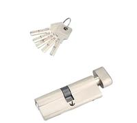 LJHJYDW Barrel Security Copper Cylinder Interior Bedroom Living Handle Brass Key Locking Keys Indoor Door Lock Cylinder(80mmz 40 and 40mm)