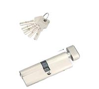 LJHJYDW Barrel Security Copper Cylinder Interior Bedroom Living Handle Brass Key Locking Keys Indoor Door Lock Cylinder(90mmZ 45 and 45mm)