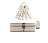 LJHJYDW Barrel Security Core Cylinder Interior Bedroom Living Handle Brass Keys Indoor Door Lock Cylinder(90MMPKnob 40 and50mm)