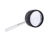 LJHJYDW Black Magnifier,35X Handheld Magnifier, Reading Glasses Handle for Book and Newspaper Reading