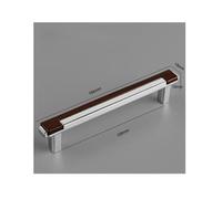 LJHJYDW Cabinet Knobs Kitchen Handle Drawer Pulls Chorme Furniture Door Hardware Wardrobe Handles(F3-128mm)