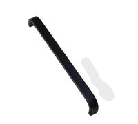 LJHJYDW Closet Kitchen Furniture Handles for Cupboard Door Knobs Drawer Storage Cabinet Pulls Handle Aluminum Wardrobe Handles(Black,Hole to Hole 160MM)