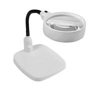 LJHJYDW Desktop Magnifier, 7764, Mobile Phone Repair Engraving and Light HD Repair Desk Electronic Desk Lamp, Bracket Workbench, Lens Diameter 120 Mm / 138 Mm Magnifiers Reading