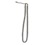 LJHJYDW Elegant Portable Gray Pearls Unique Neck Chain for Memorable Occasions Grey Hemp Pearl Necklace