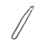 LJHJYDW Elegant Portable Gray Pearls Unique Neck Chain for Memorable Occasions Grey Hemp Pearl Necklace