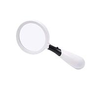 LJHJYDW Hand-Held Magnifier,with Lights, Magnifier for Hobbies Elderly Reading, Macular Degeneration