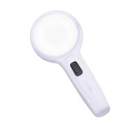 LJHJYDW Hand-Held Magnifying Glass with Light 15x HD Elderly Reading Magnifier Students Observe Magnifying Glass