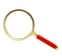 LJHJYDW Handheld Magnifier 20x Magnifying Glass Removable Handle Magnifying Mirror Metal Frame Magnifying Lens for Home Learning Reading and Fault Finding