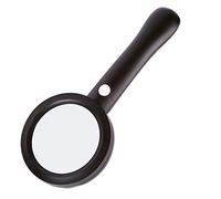 LJHJYDW Handheld Magnifier 30x Magnifying Glass with Light 3 Dimming Modes Magnifying Mirror Charging Magnifying Lens for Home Learning Reading and Fault Finding Dark Green