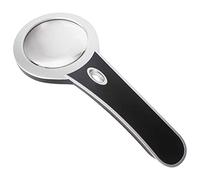 LJHJYDW Handheld Magnifier Dual Light Magnifying Glass High Light Transmission Lens Magnifying Mirror Magnifying Lens for Learning Reading Fault Finding