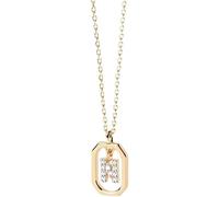 LJHJYDW Initial Necklace, Personalized Silver Alphabet Pendant A to Z Jewellery Gifts For Women Girls Birthday Mothers Day Christmas Valentines