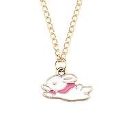 LJHJYDW Korean Star Astronaut Series Necklace Cartoon Cute Rocket Lilliputian Pendant Long Necklace (F, One Size)