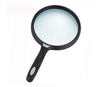 LJHJYDW Lluminated Super High Clarity Magnifier,Extra Large Handheld Magnifying Glass with Light,for Seniors Low Vision Books Pages Magazines Newspapers & Maps