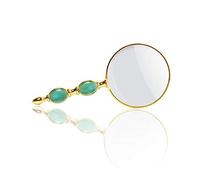 LJHJYDW Magnifying Glass 10X Magnifier for Macular Degeneration Seniors Reading Soldering Inspection Gifts Jewelry Exploring