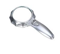 LJHJYDW Magnifying Glass and 6X Best Jumbo Size Illuminated Magnifier for Reading,Inspection,Hobbies,Macular Degeneration and Currency Detecting