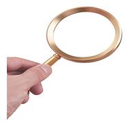 LJHJYDW Magnifying Glass Handheld Magnifier 20X Magnification Super High Clarity Lightweight Exploring and Reading Aid for Seniors Kids 75mm
