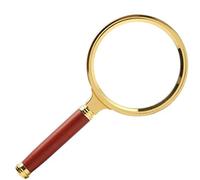 LJHJYDW Magnifying Glass Handheld Optical Magnifier 10 Times The Reading of 80MM Children's Reading Glasses Magnifiers