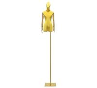 LJHJYDW Mannequin Female Female Tailors Dummy Bust Dressmakers Mannequin Metal Stand Adjustable Height Seamstress Model for Shop Display