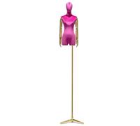 LJHJYDW Mannequin Female Female Tailors Dummy Bust Dressmakers Mannequin Metal Stand Adjustable Height Seamstress Model for Shop Display