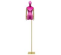 LJHJYDW Mannequin Female Female Tailors Dummy Bust Dressmakers Mannequin Metal Stand Adjustable Height Seamstress Model for Shop Display