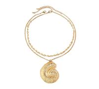LJHJYDW Necklace for Women Girls Seashell Necklace Conch Seashell Witch Costume Accessories For Kids Initial