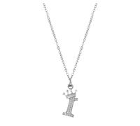 LJHJYDW Necklaces for Women 26 English Letters Full Pendant Necklace For Women Rhinestone Necklaces A Z 26 Letter Choker