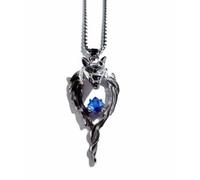 LJHJYDW Pendant Animal Sweater Chain Long Necklace Jewelry for Women Men Teens Wolf King Glowing Pendant),additionalWeblabs:(: