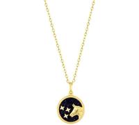 LJHJYDW Pendant Necklaces Twelve Constellations Gold Star Sign Coin Charm Pendant Chain Necklace Jewellery Birthday Gifts for Women Girls