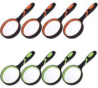 LJHJYDW Reading Glass Foldable Desk Lamp Magnifying Glasses 5" Glass Lens 10x Swivel Magnifier with Light Height Angle Adjustable Magnifying Glass Ideal for Reading